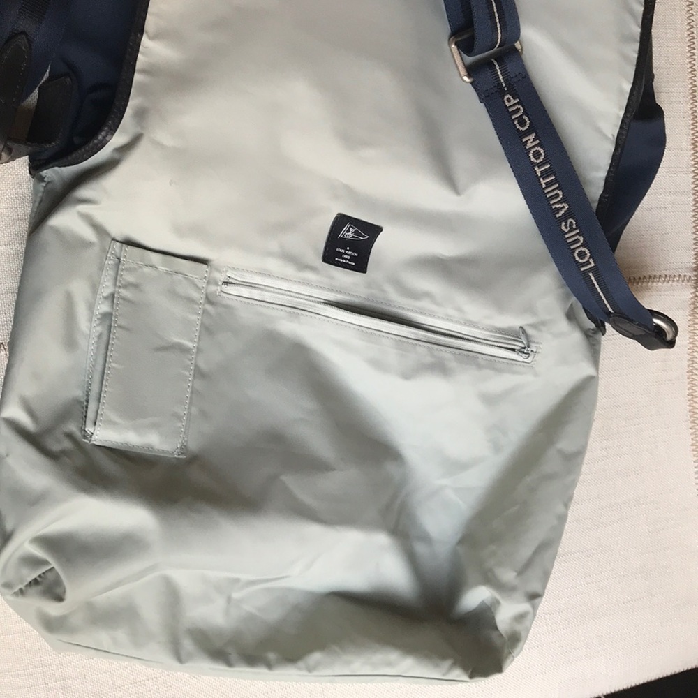 Louis Vuitton Navy Blue Canvas LV Cup Artimon Bag - Picture 4 of 8